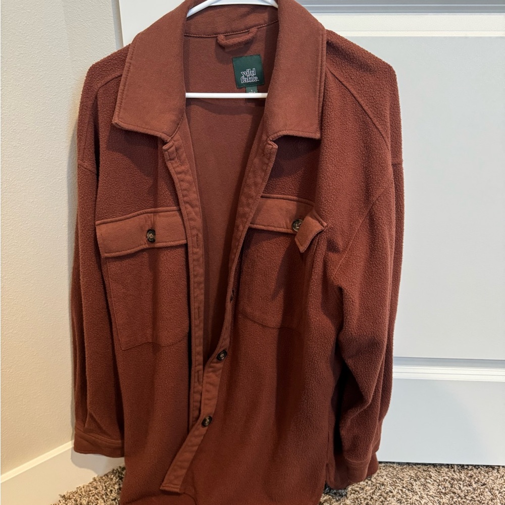 Wild Fable Fleece Shacket